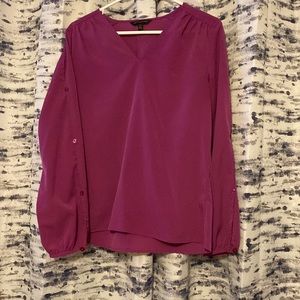 Purple Banana Republic long sleeve